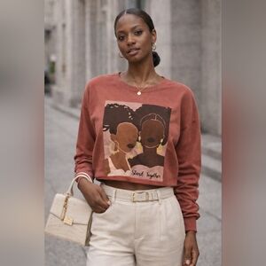 ✨ Wound Up “Stand Together” Graphic Long Sleeve Top – XXL (19) ✨